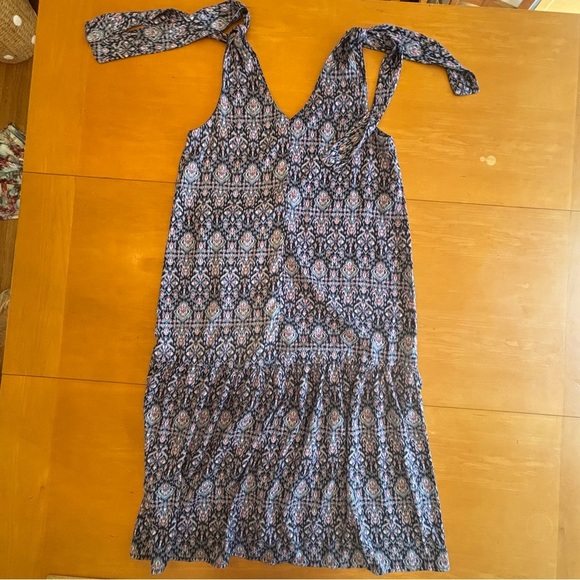 Banana Republic Factory MP NWT drop waist light weight teared skirt midi dress - Picture 11 of 11